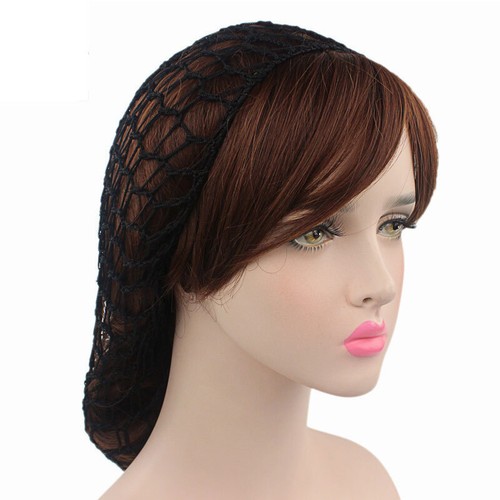 Mesh Hair Net Crochet Cap Fishnet Hairnet Hair net Snood Sleeping Night Cover - Picture 8 of 62