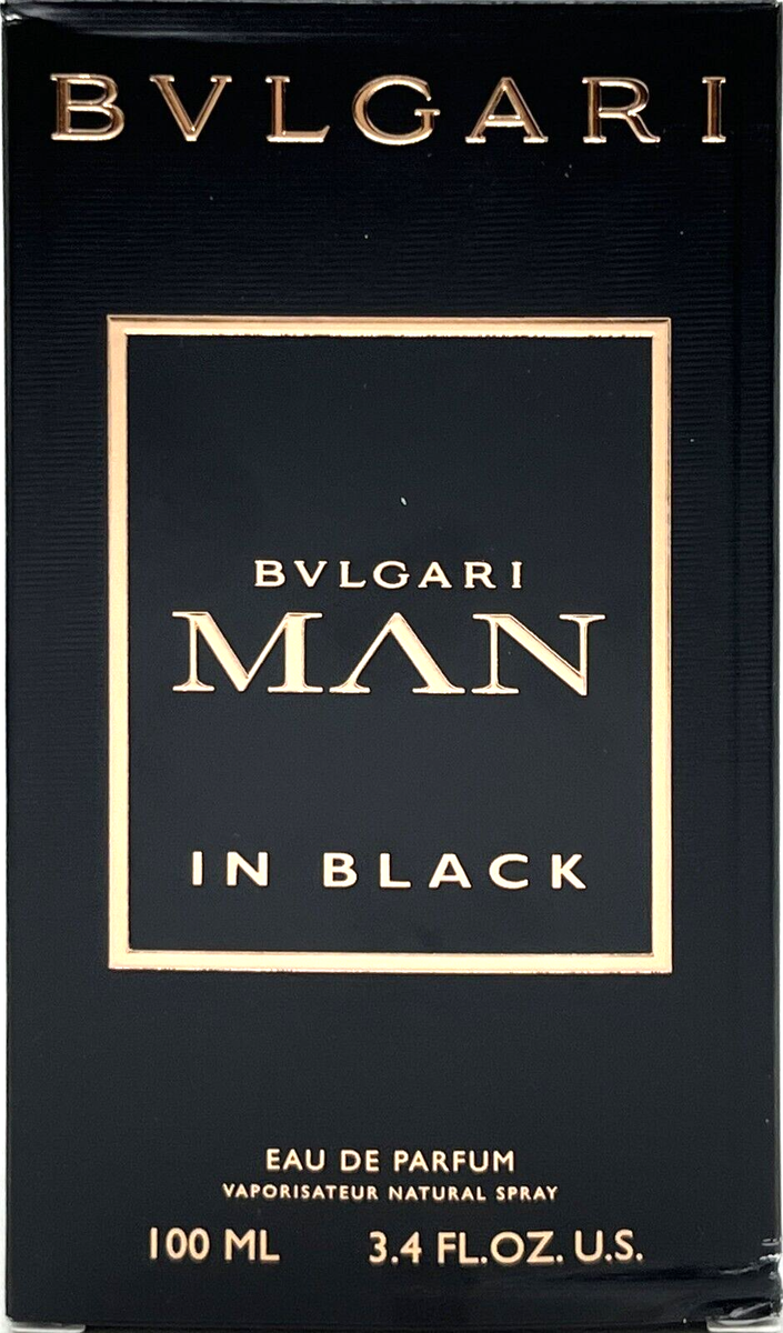 BVLGARI MAN IN BLACK EAU DE PARFUM SPRAY FOR MEN 3.4 Oz / 100 ml