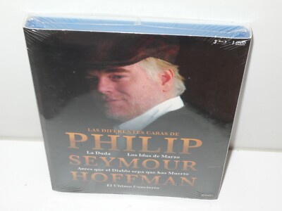 seymour hoffman - 4 blu-ray - la duda - los idus de marzo - el ultimo concierto 