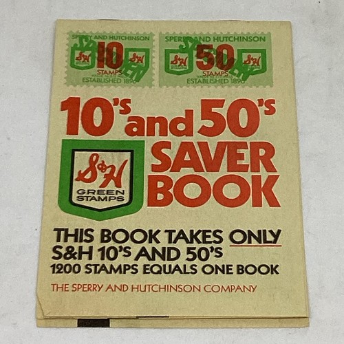 (Lot Of 5) Vintage Speedy & Hutchinson Co Green Stamp Booklets With Stamps - Picture 5 of 16
