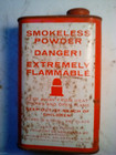 DUPONT MILITARY RIFLE POWDER TIN Empty — photo 2