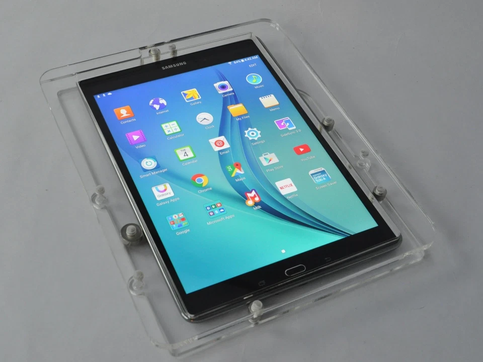 Samsung Galaxy TAB A9 A7 Lite 8.7 A 8.4 8.0 E S S2 Acrylic Security Wall Mount - Image 3 of 4