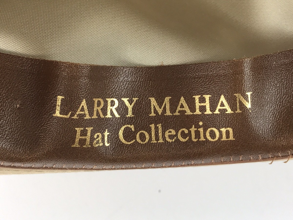 Vintage Larry Mahan Hat Collection Suede Leather Resistol Product 7 1/4 The Legendary Larry Mahan 1000X Imperial Mink Felt Hat  main image 3