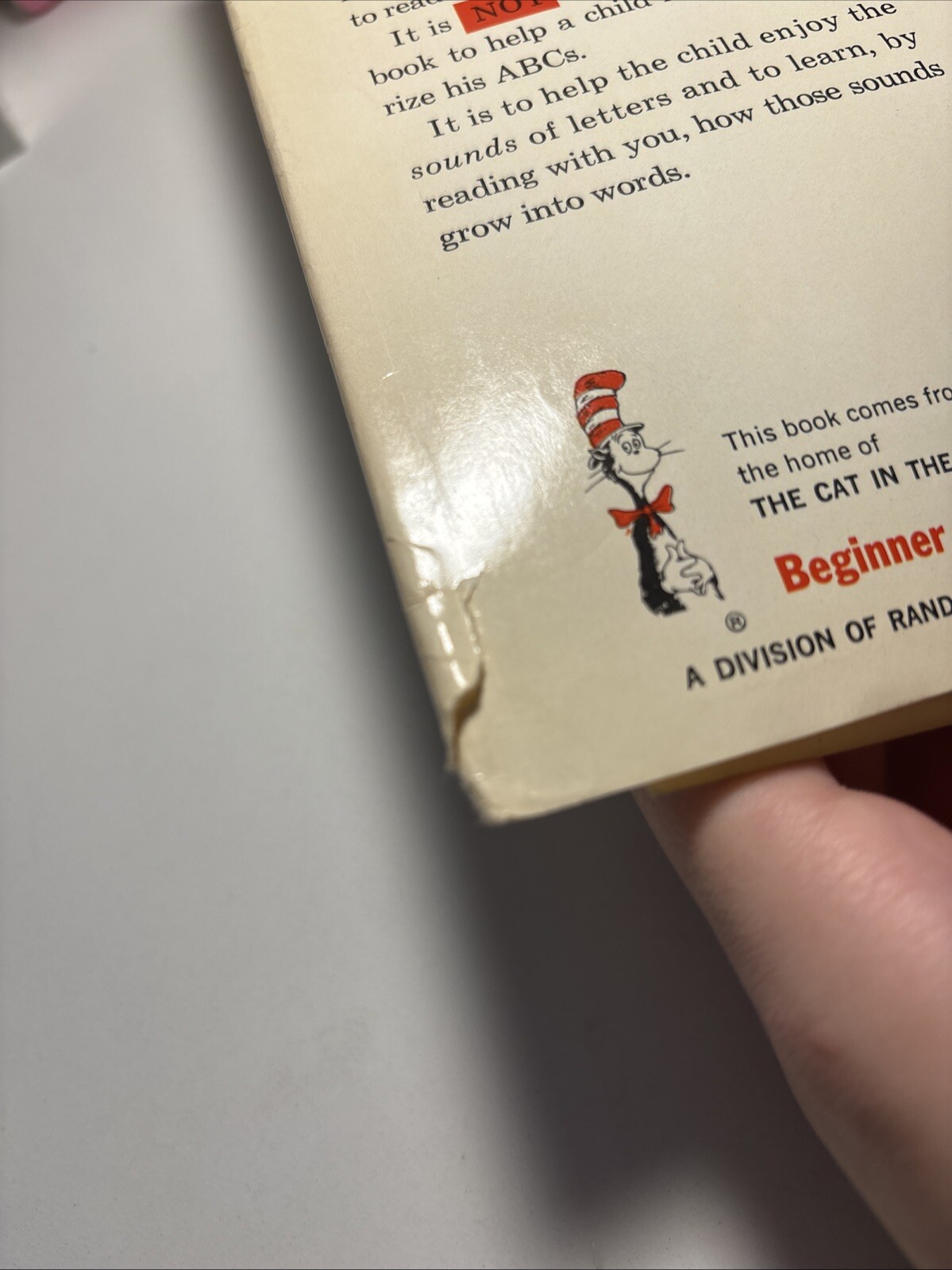 Dr. Seuss’s ABC Hardcover VINTAGE FIRST EDITION 1963 Book-Beginner ...
