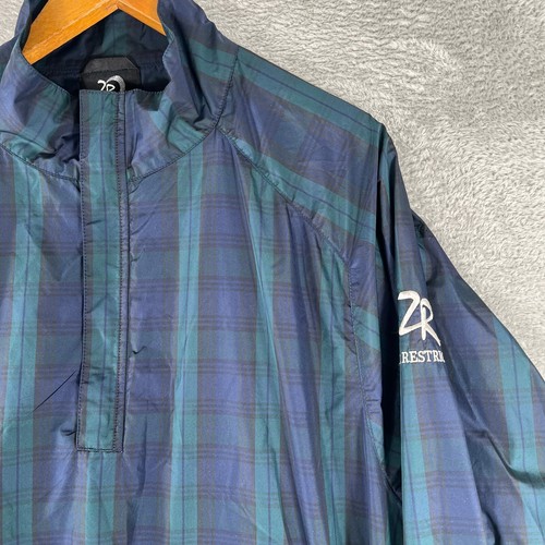 Zero Restriction Tour Series Jacket Mens XL Golf Windbreaker Quarter Zip - Picture 5 of 8