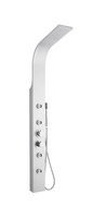 Ultra As376 Matt Peyton Thermostatic Shower Panel - Silver Ultra As376 Matt Peyton Thermostatic Shower Panel - Silver