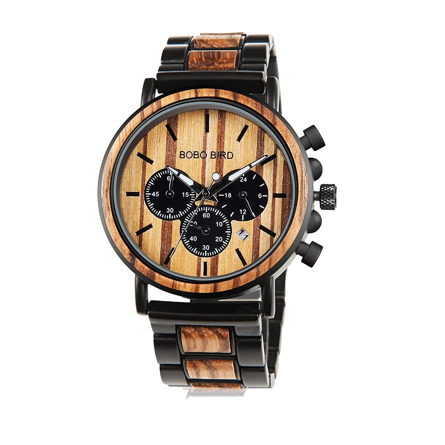 Banda de madera Relojes de Pulsera Militar