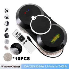 Water Spray Window Cleaning Robot High Suction Smart Electric Window Cleaner