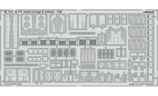 Eduard 1/48 B-17F Flying Fortress Undercarriage n Exterior set for Eduard 11183