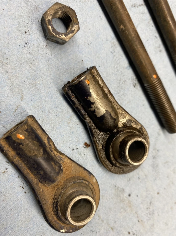 1972 - 1976 Vintage Polaris Colt 250 340￼ ￼Apallo? steering Rods Rod Ends  Good. - Image 3 of 4