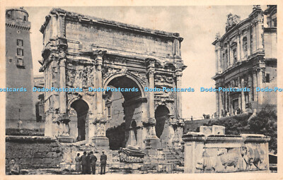 R454125 Roma The Arch of Septimus Severus Fotogravure Cesare Capello 1938