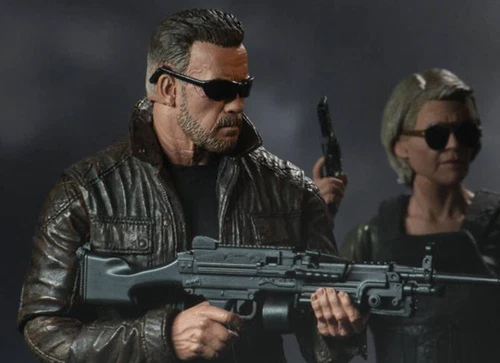 NECA Terminator Dark Fate T-800 Arnold Schwarzenegger 7" Action Figure 2019 New - Picture 7 of 8