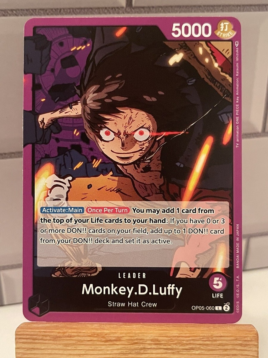 One Piece - Monkey .D. Luffy - OP05-060 - Awakening of the New Era