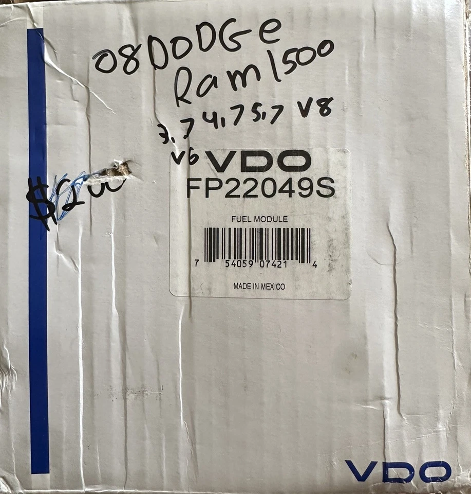 Conjunto de módulo de bomba de combustible VDO FP22049S para Dodge Ram 1500 2008 Foto 2 de 2