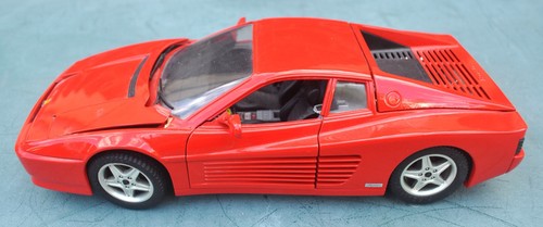MIRA Boxed 1 : 18 " RED FERRARI 512TR / TESTAROSSA " Model Car FREE UK POSTAGE - Picture 3 of 9