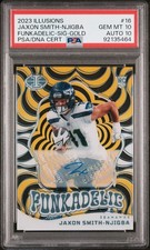 2023 PANINI ILLUSIONS FUNKADELIC #16 JAXON SMITH-NJIGBA RC 10/10 PSA 10 AUTO 10