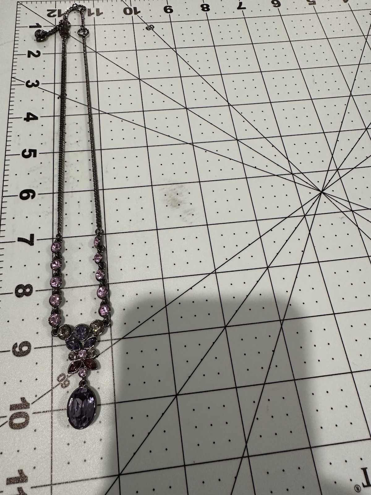 Givenchy Paris Multicolor Rhinestone Necklace Wit… - image 7