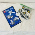 Lego 8022 starter set white Technic Model 100% Complete - Nice