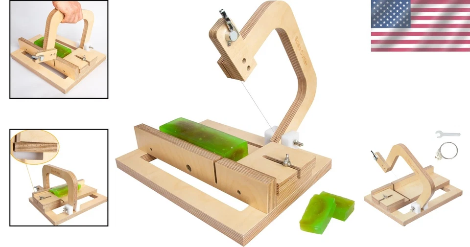 Резак для мыла проволока из нержавеющей стали - инструмент для мыла ручной работы - Изображение 2 из 4