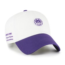 Unisex '47  White/Purple Los Angeles Sparks Contemporary Two-Tone Clean Up