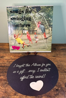 Songs for Swinging Mothers non-LP High In-Fidelity novelty gag gift COVER ONLY