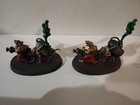 Ratling Flamer Weapons Team Skaven AoS Fantasy, Basic Paint Job Plastic Set 2