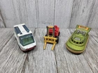 Vintage Lot Of 3 Matchbox Lesney Superfast Stretcha Fetcha Fork Lift Hovercraft