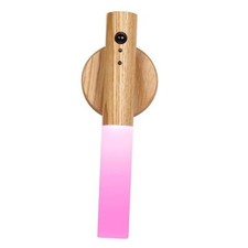 LANDGOO Luz nocturna con sensor de movimiento RGB, Madera de fresno RGB 1 pieza