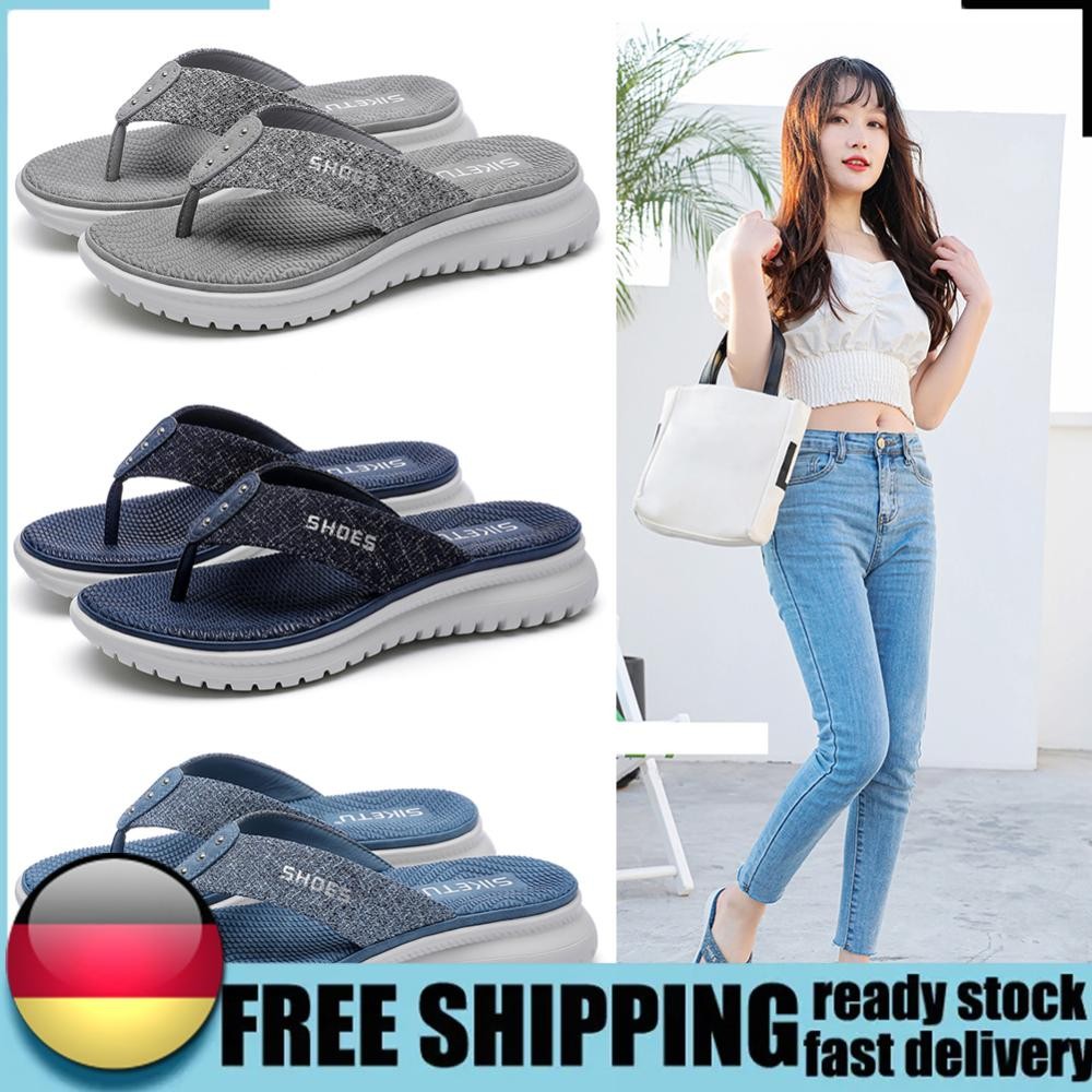 APL Infradito donna tempo libero zeppa sandali cinturino ciabatte per estate indoo