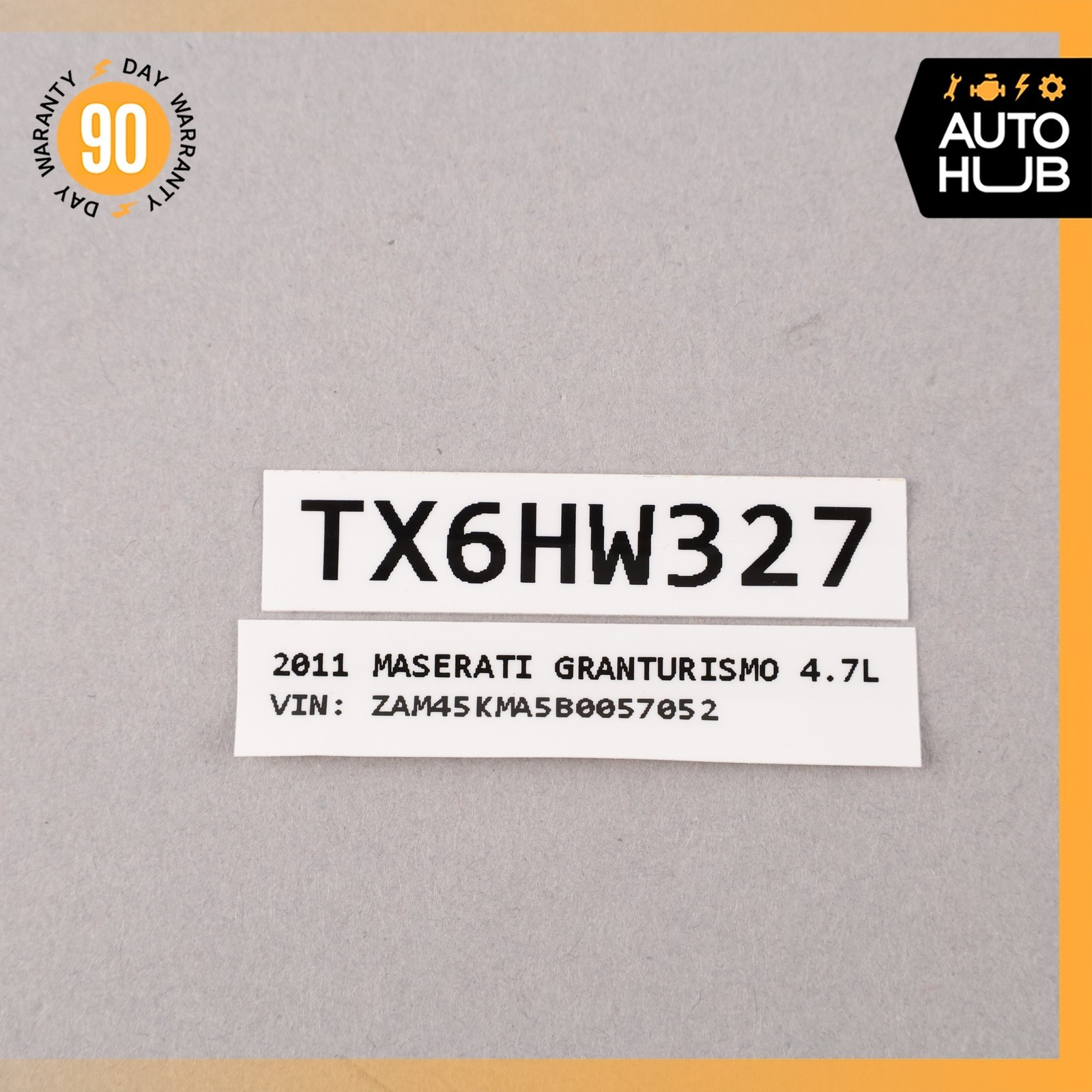 10-19 Maserati GranTurismo M145 Left & Right Tonneau Cover Lock Latch Set OEM