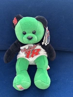 Nascar Team Speed Bears #18 Bobby LaBonte Vintage 1999 bean bag new with tags