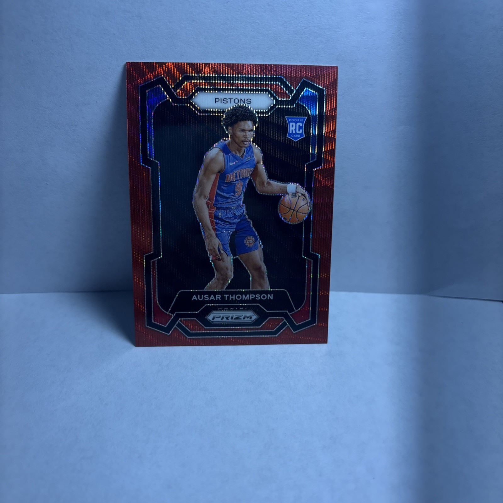 2023-24 Panini Prizm - Ausar Thompson #178 Ruby Wave Prizm (RC)