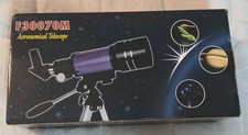 Outdoor Telescope F30070M HD - High Definition Astronomical W/Tripod -- New 