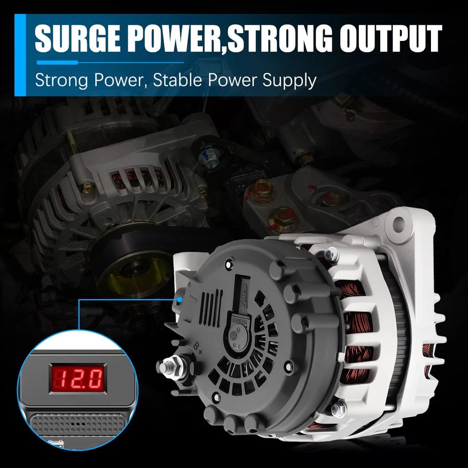 Genuine Alternator 150A Fit 2010 2011 2012 GMC Terrain V6 3.0L 10-Year Warranty Foto 4 de 4