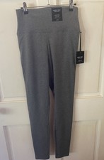 Women's Simply Vera Wang High Rise Heavyweight Cotton Leggings Size Large Grey