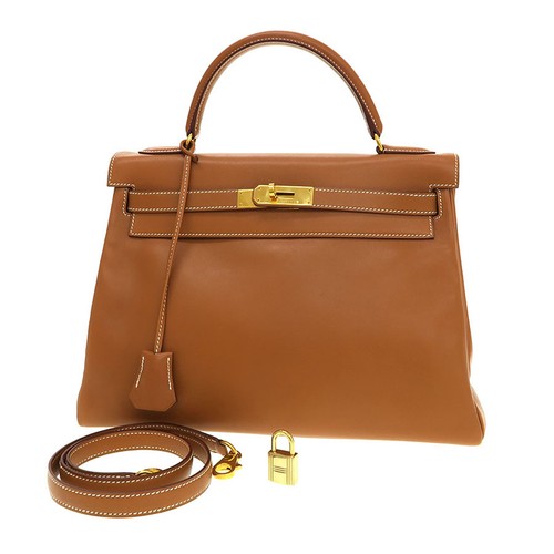 Hermes Kelly 32 Brown Bag 1999 #SAB14635