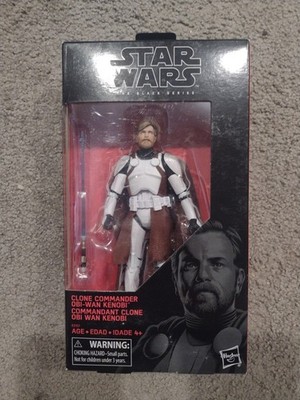 Hasbro Star Wars The Black Series Clone Commander Obi-Wan Kenobi 6 Inch Figure
