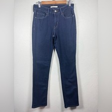 Levi's Women's Mid Rise Skinny Jeans - Dark Wash Size 8