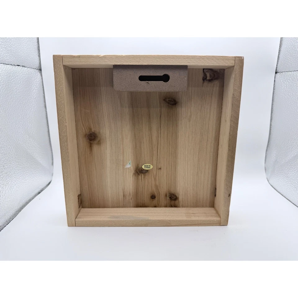 Letrero de caja de madera inspirador - Haz de cada día el mejor día de tu vida Foto 2 de 3
