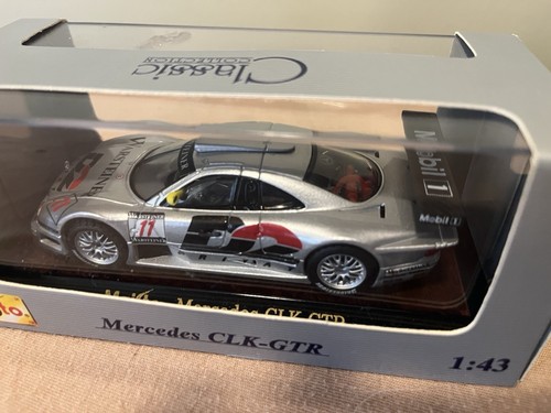 Maisto Classic Collection Mercedes CLK-GTR pressofuso scala 1:43 n.31504 nuovo con scatola - Foto 7 di 7