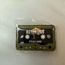 Notorious EDC “It’s All Good” Cassette Tape Patch - OD Green Sealed 