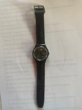 SWATCH WATCH SAB100 BLACK MOTION AUTOMATIC ORIGINAL 1991 ORIGINAL