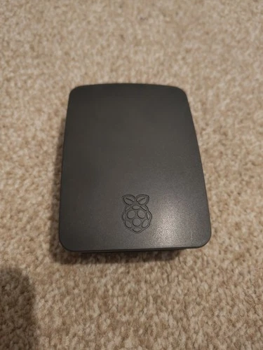 Raspberry Pi 3 Model B Official Case, Plastic, Black/Grey