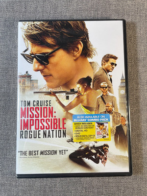 Mission Impossible: Rogue Nation DVD Widescreen Sealed Brand NEW