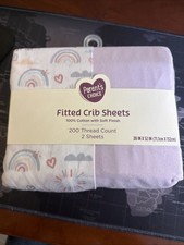 Parent's Choice Fitted Crib Sheets 28 x 52 in. 2 Pcs.