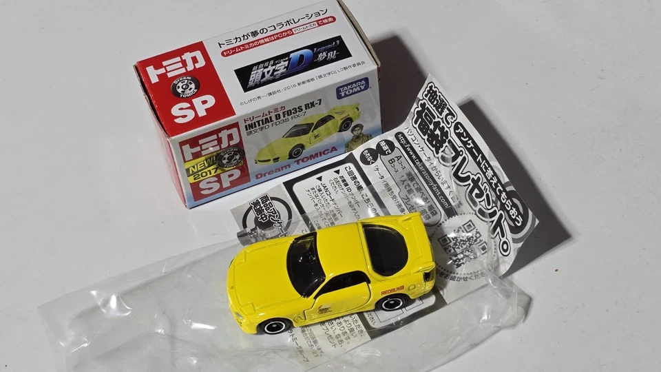 Takara Tomica Tomy Inital D FD3S RX-7 Edición Especial Stock EE. UU. Foto 2 de 3