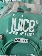 Juice New USB Type-C 2meter Charge & Sync Cable USB-C Ocean iPhone 15 + Samsung