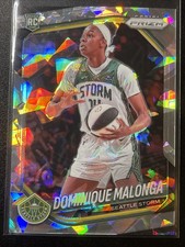 2025 Panini Prizm WNBA Dominique Malonga Rookie Ice Prizm