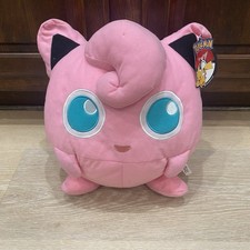 Large 2019 Big Pok mon Jigglypuff Plush 14" Toy New With Tag NWT By Toy Factory