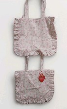 The World Of Strawberry Shortcake Pink Tote Bag LOT OF 2